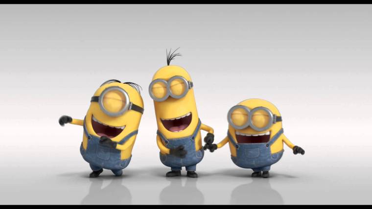 minions laughing